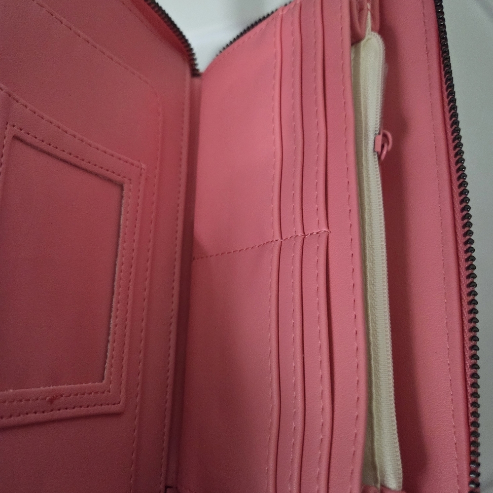 Betsey Johnson Pink Wristlet Clutch - Picture 8 of 9